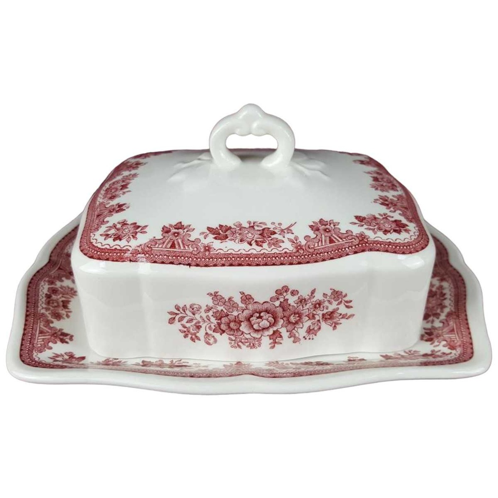[458119129] Butterglocke 2tlg Villeroy & Boch Fasan Rot neu