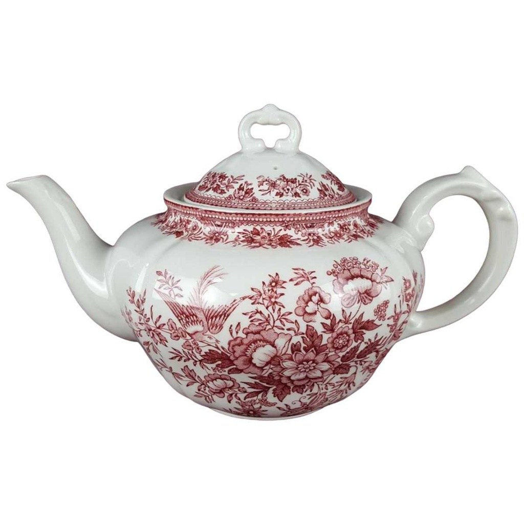 Teekanne 1,2 L Villeroy & Boch Fasan Rot gebraucht - sehr gut