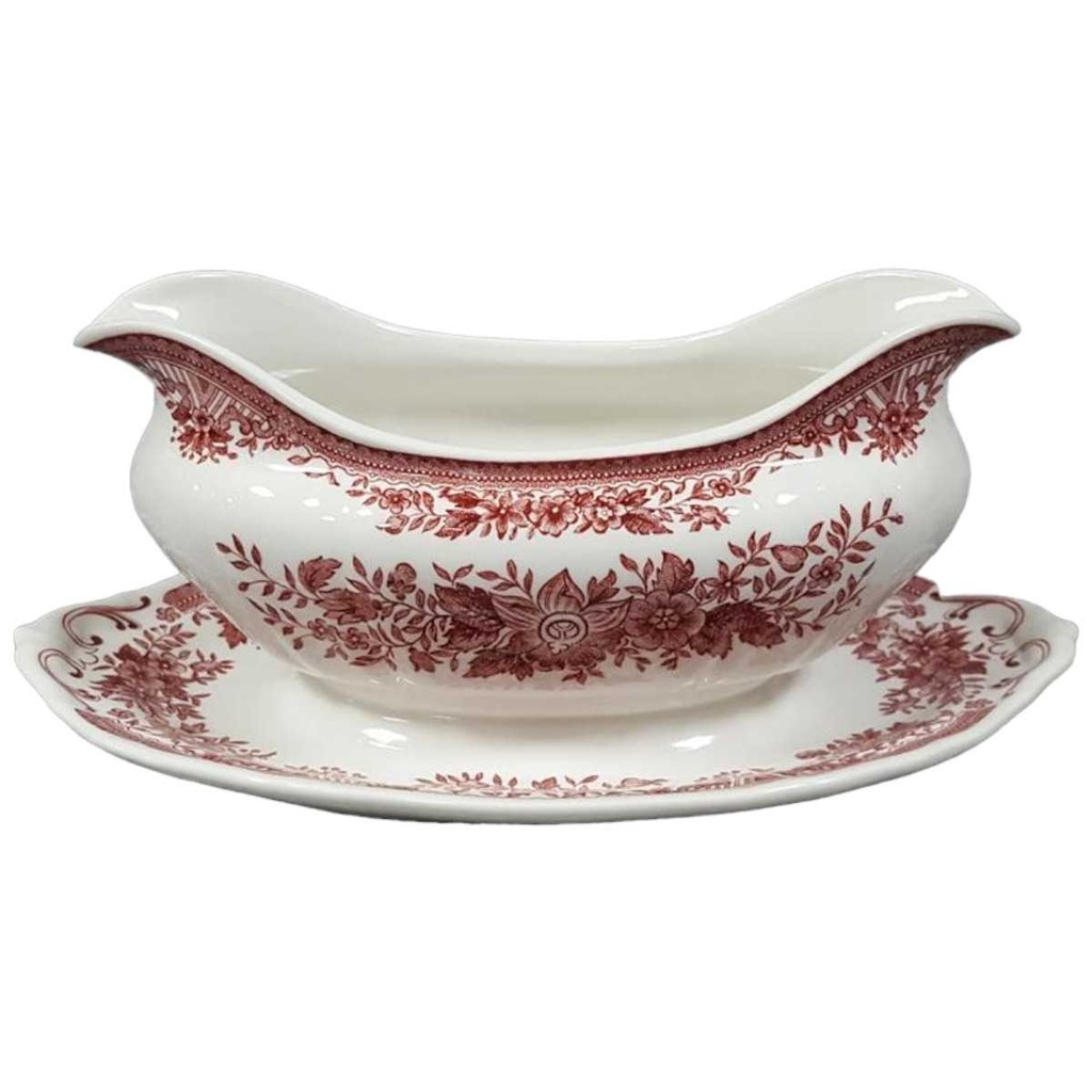 Sauciere 1tlg Villeroy & Boch Fasan Rot