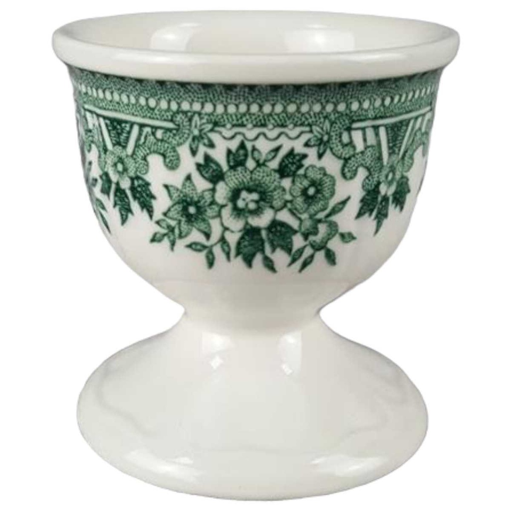 [458119180] Eierbecher auf Fuß Villeroy & Boch Fasan Grün gebraucht - sehr gut