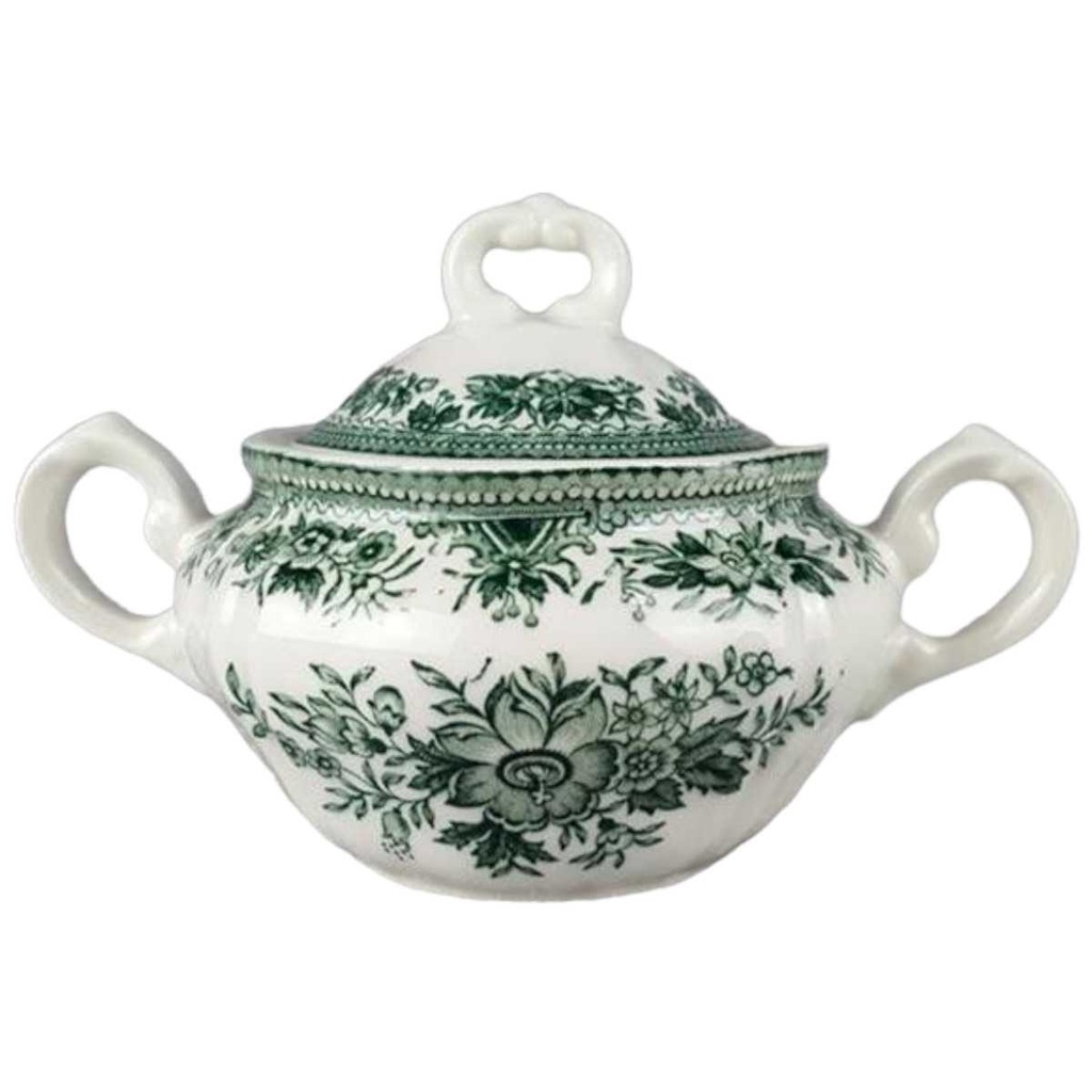 [458119188] Zuckerdose Villeroy & Boch Fasan Grün gebraucht - sehr gut