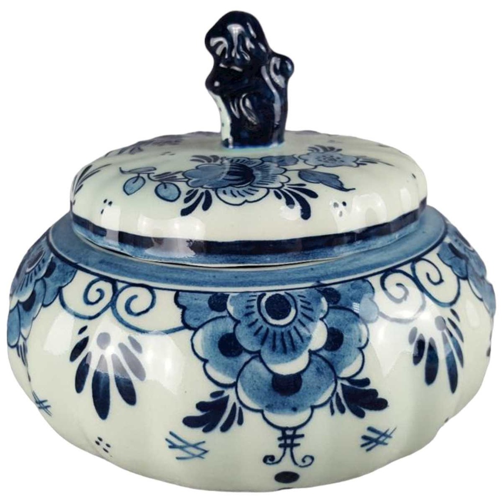 [458119218] Deckeldose Royal Goedewaagen Blue Delft gebraucht - sehr gut