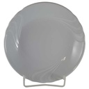 Suppenteller 21 cm Seltmann Weiden Helena Weiße Welle Weiß gebraucht - neuwertig
