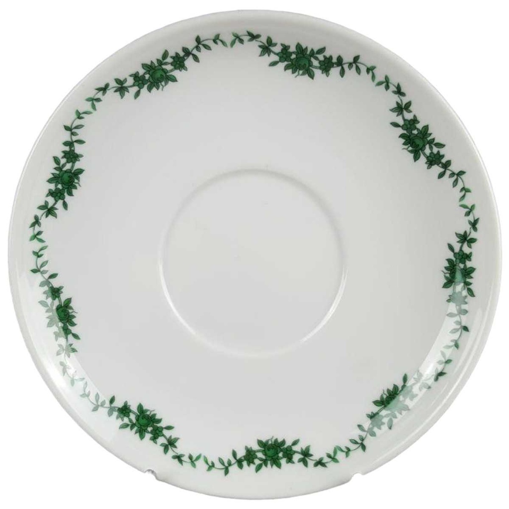 Untertasse für Suppe 17,6 cm Fürstenberg Alt Schlossgarten 02762 gebraucht - gut