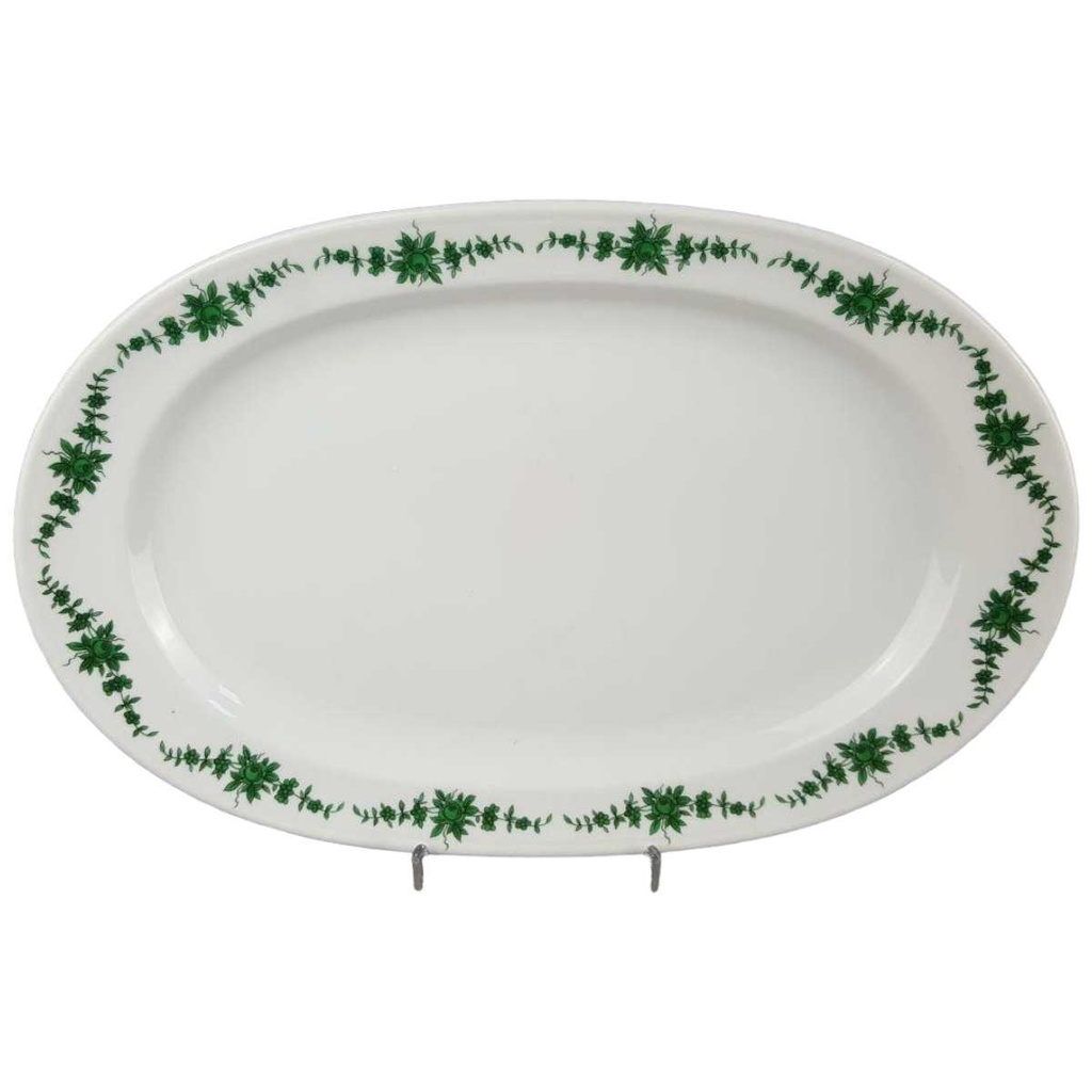 [458119261] Servierplatte Fleischplatte Steakplatte 33x21,2 cm Fürstenberg Alt Schlossgarten 02762 gebraucht - akzeptabel