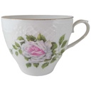 Kaffeetasse Tasse Schumann Arzberg Form Dresden Weiße Rose gebraucht - sehr gut