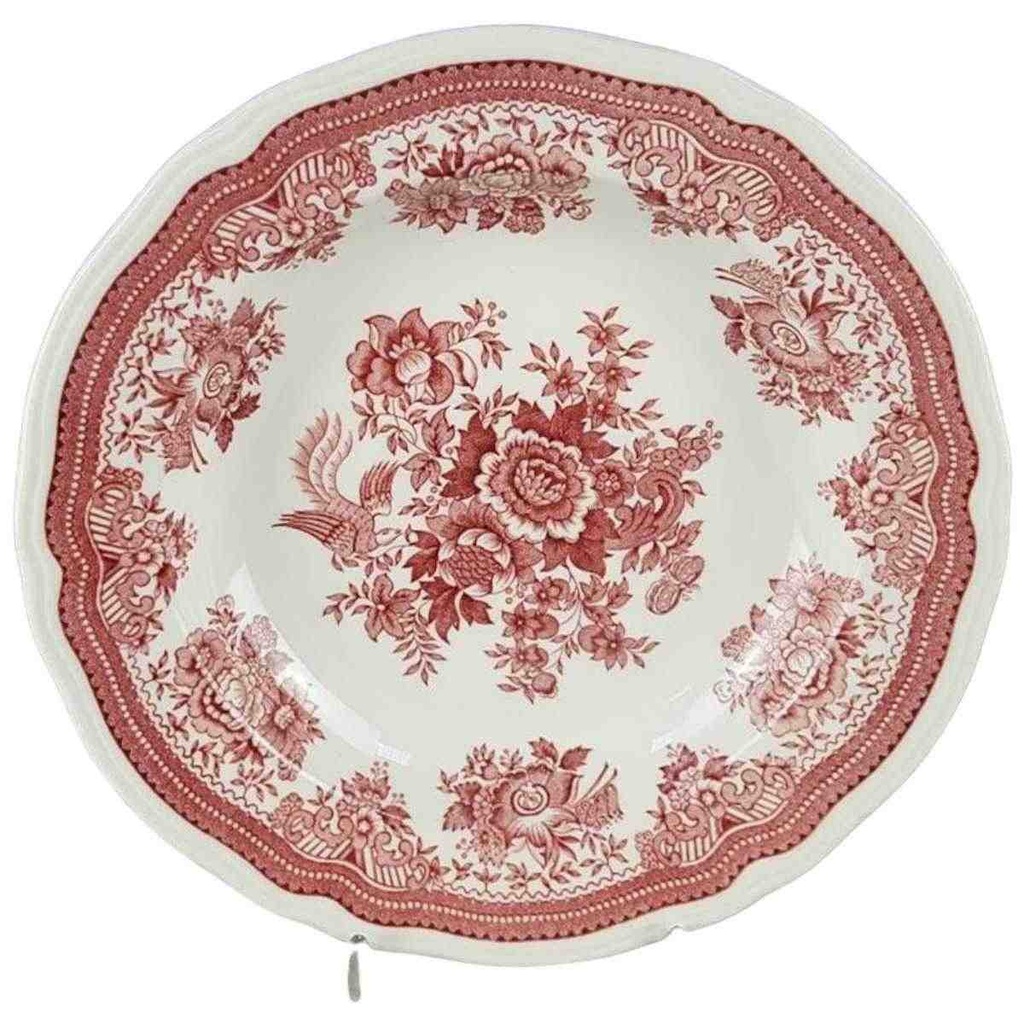 [458119441] Suppenteller Villeroy & Boch Fasan Rot