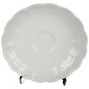 Untertasse 14 cm AK Kaiser Porzellan Romantica Weiß gebraucht - gut