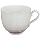 Kaffeetasse Tasse AK Kaiser Porzellan Romantica Weiß gebraucht - sehr gut