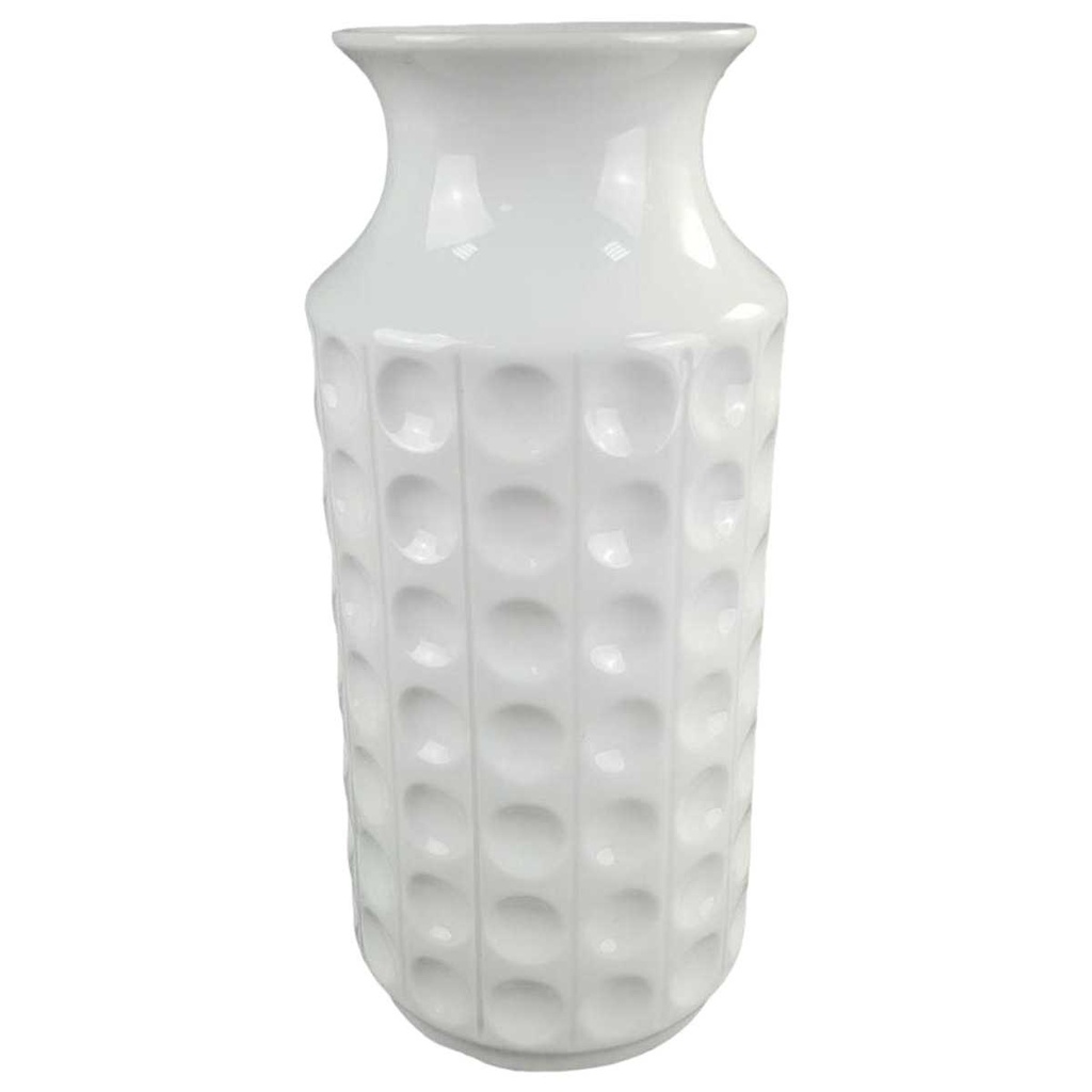[458119590] Vase Blumenvase 29,7 cm Hutschenreuther Weiß gebraucht - sehr gut