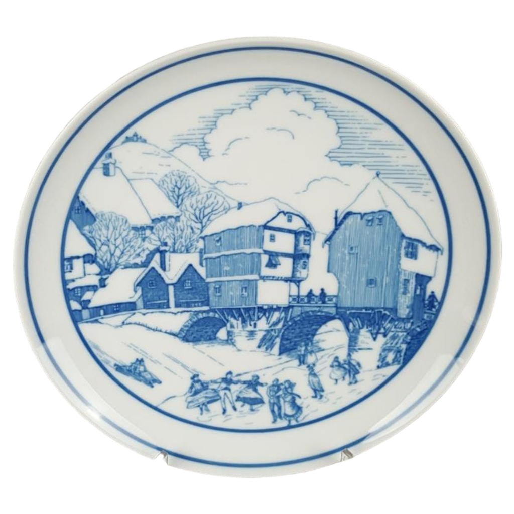 Hutschenreuther Wandteller Sammelteller Exclusiv für Niderthäler Hof D 19,9 cm