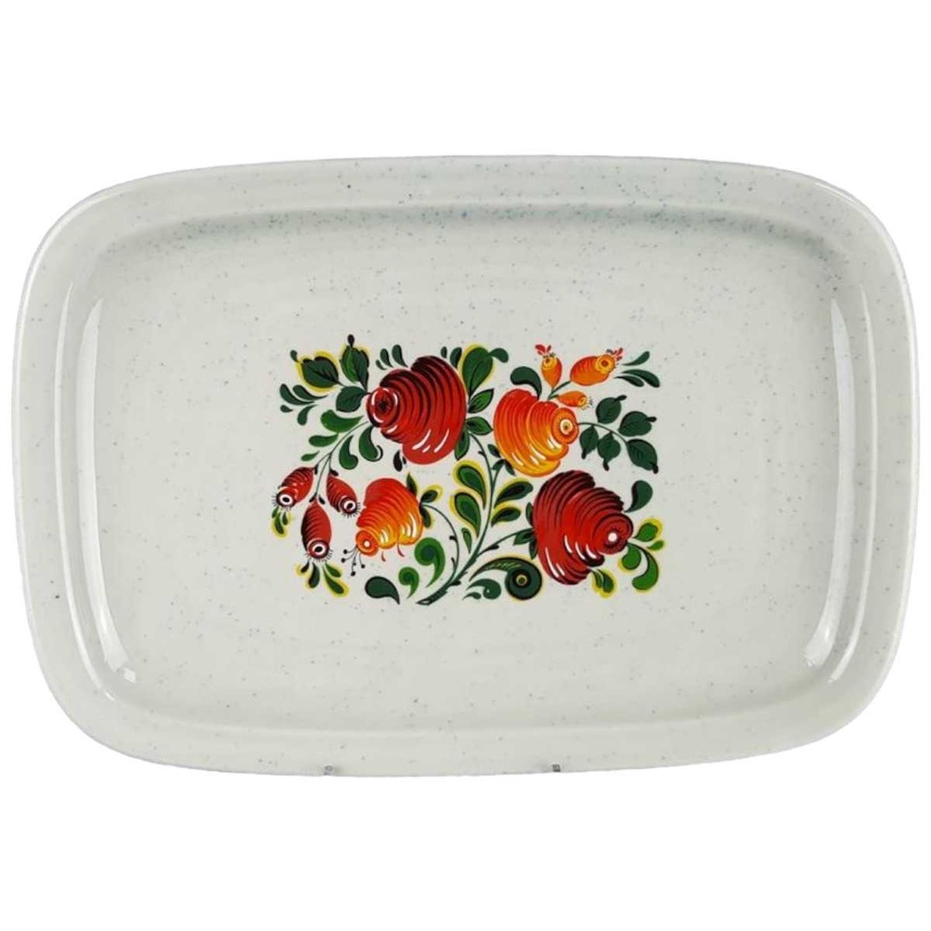 [458119611] Servierplatte Fleischplatte 31,2x21,6 cm Winterling Schwarzenbach gebraucht - gut
