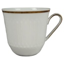 Hutschenreuther Luxor Goldrand 3 mm Kaffeetasse H 7,5 cm