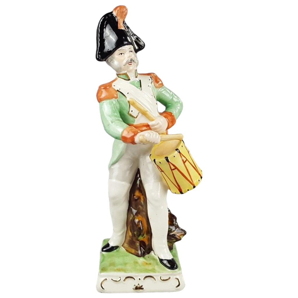 [458119652] Wagner & Apel Porzellanfigur Soldat H 19,5 cm