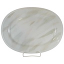Servierplatte Speiseplatte Fleischplatte Steakplatte 37,5x28,4 cm Tirschenreuth Venezia Palazzo gebraucht - neuwertig