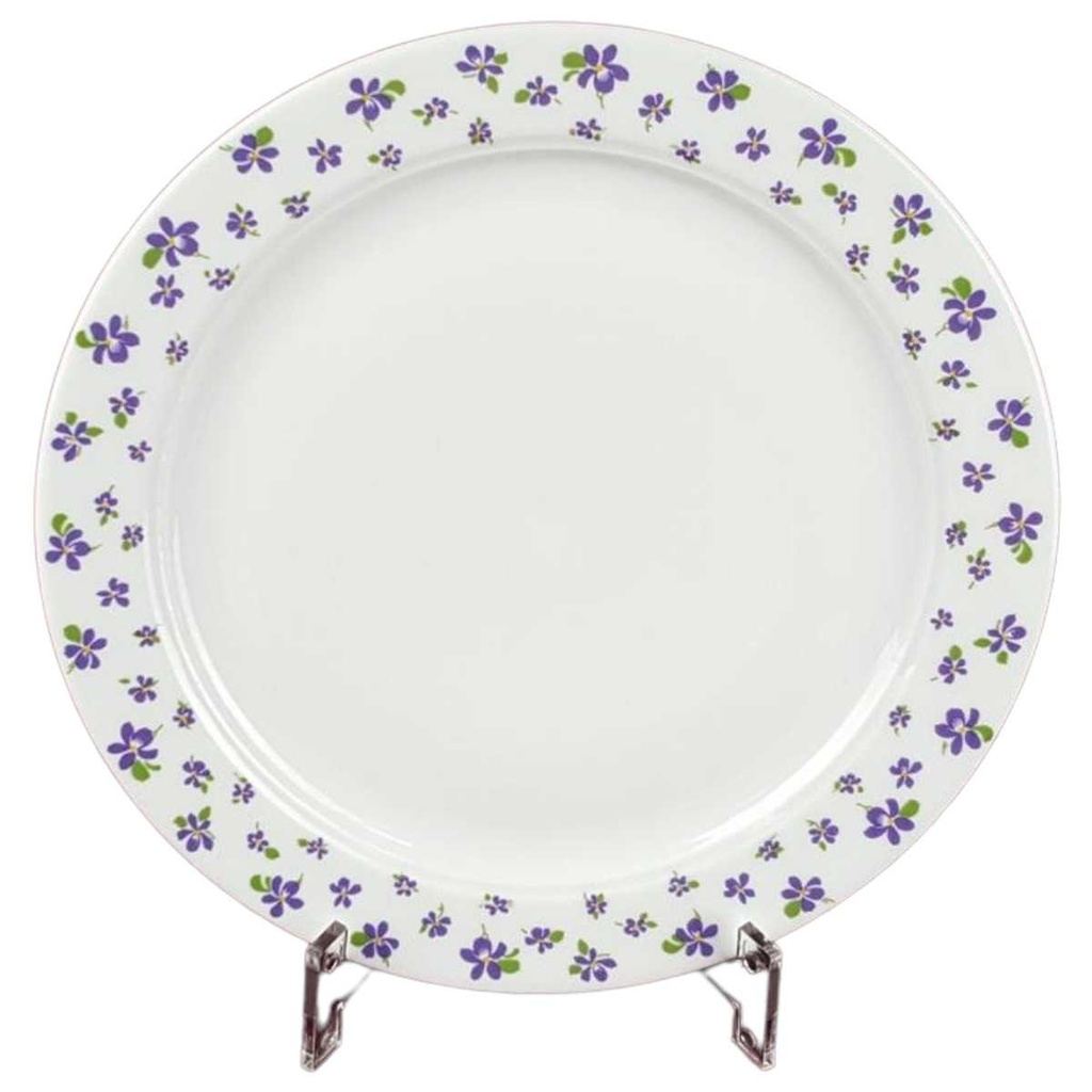[458119790] Kuchenteller Dessertteller 19,2 cm Eschenbach Unbekannte Formen Blumendekor Blumen gebraucht - gut