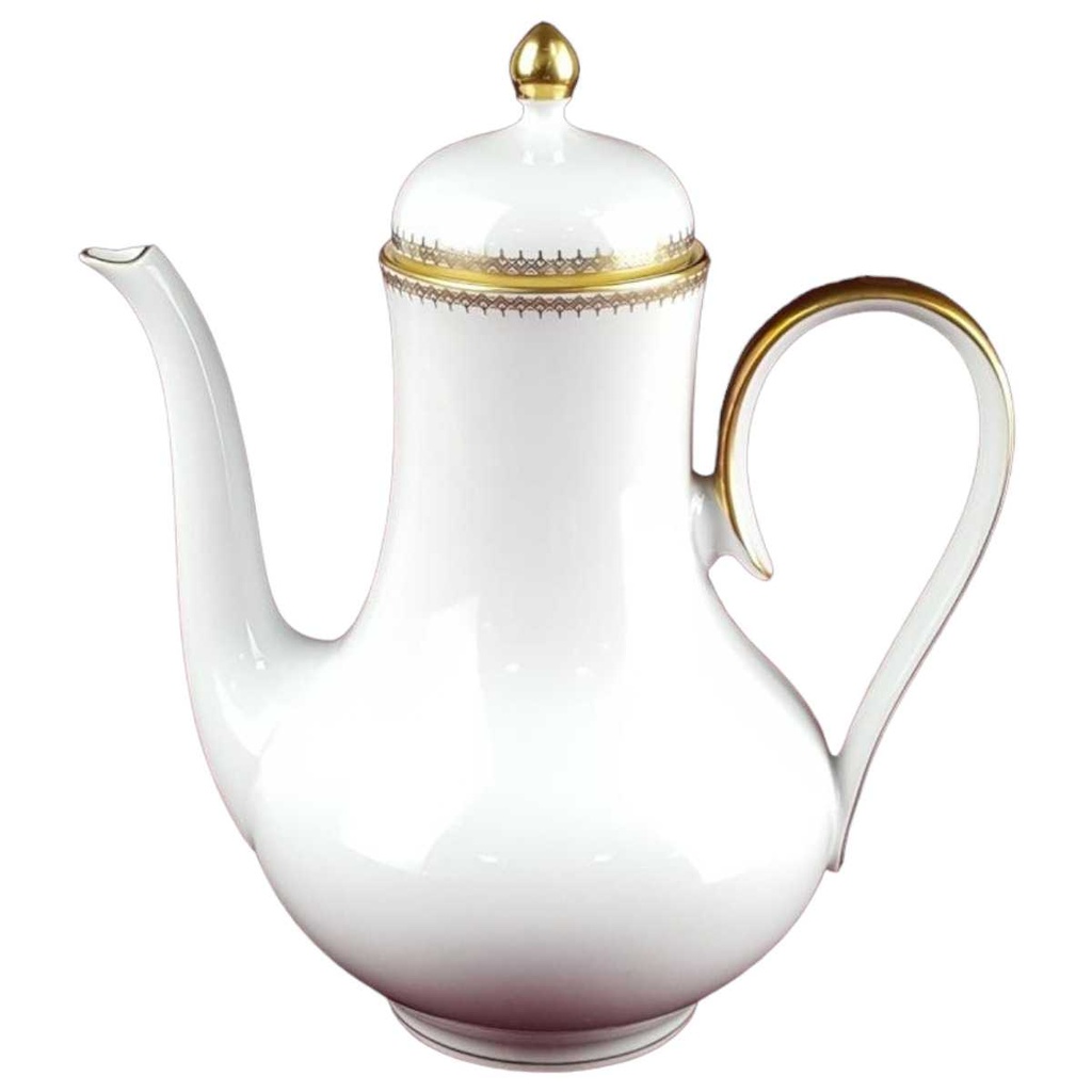 [458119792] Kaffeekanne Kanne 1,35 L Eschenbach Alte Formen Goldbordüre W 555 gebraucht - sehr gut