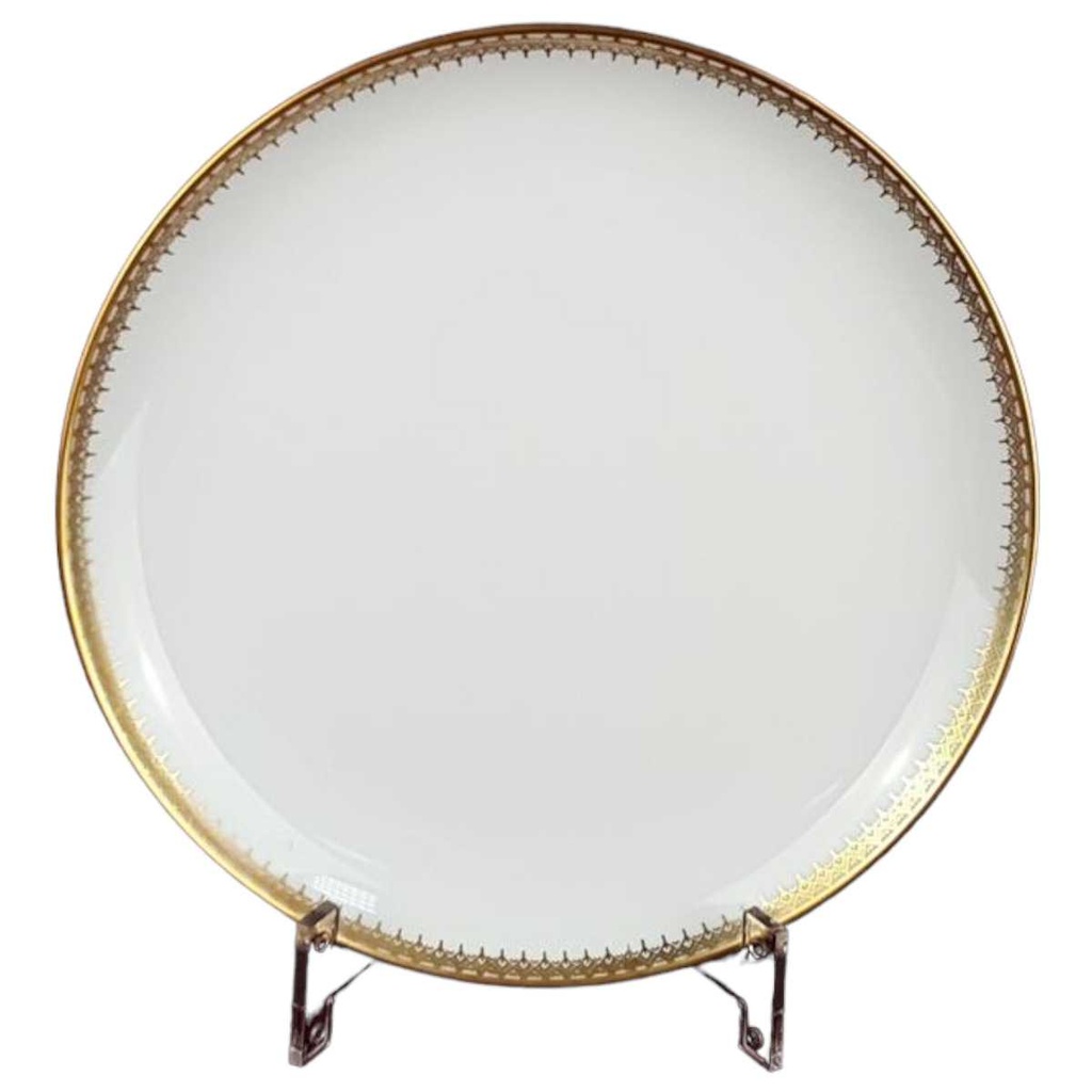 [458119806] Kuchenteller Dessertteller 18,7 cm Eschenbach Alte Formen Goldbordüre W 555 gebraucht - gut
