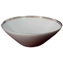 Schüssel 21 cm Heinrich Grazie Grauband Gold gebraucht - gut