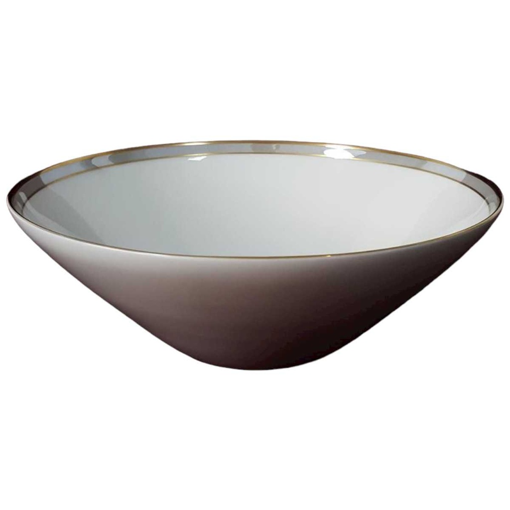 [458119809] Schüssel 18,8 cm Heinrich Grazie Grauband Gold gebraucht - gut