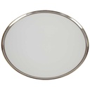 Speiseteller Essteller 24,9 cm Heinrich Grazie Grauband Gold gebraucht - gut