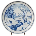 Hutschenreuther Porzellan Wandteller Winterlandschaft D 19,8 cm