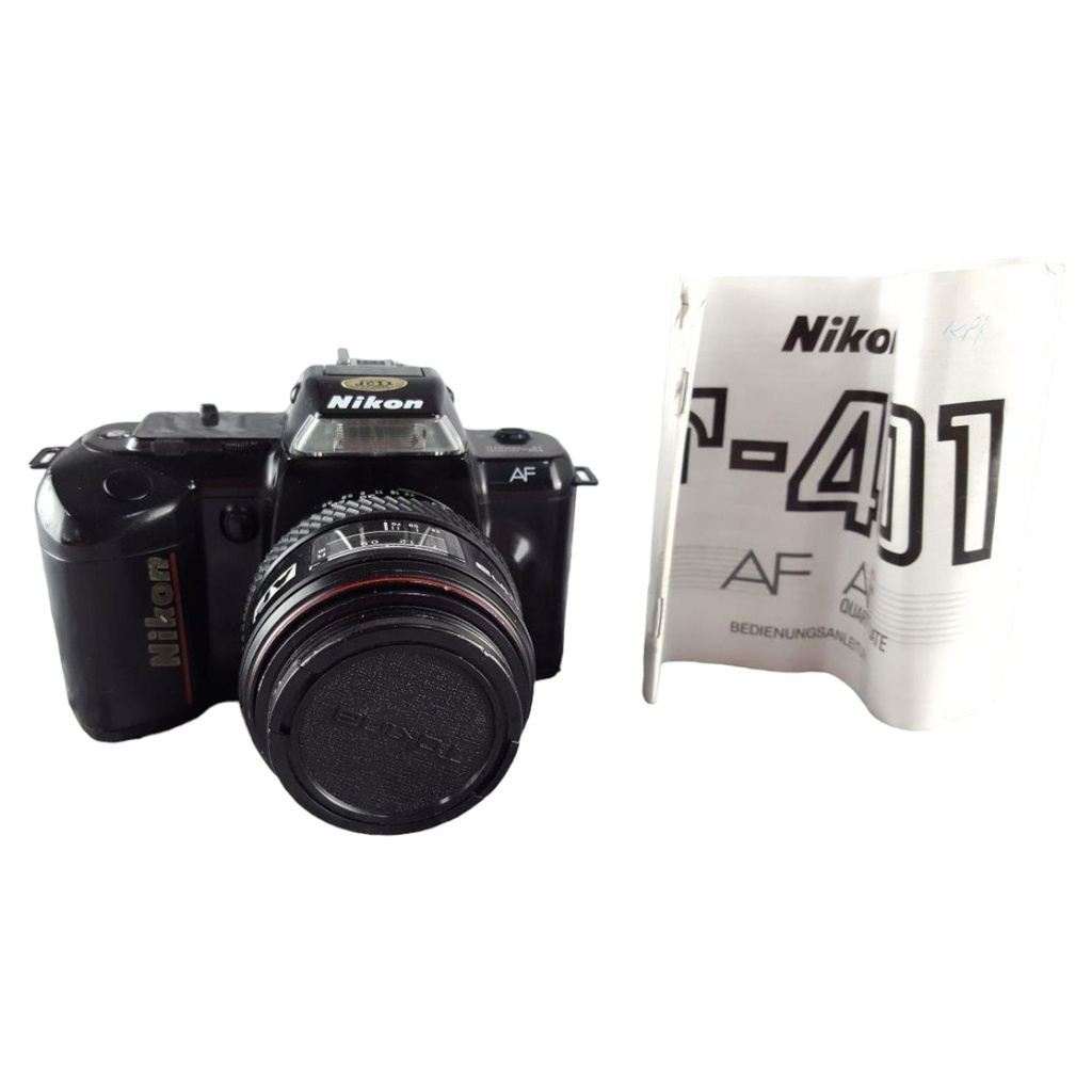 Nikon F-401 AF SLR Kamera Objektiv Tokina SD 28-70 mm 1 3,5-4,5 ungetestet