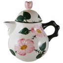 Teekanne 1,2 L Villeroy & Boch Wildrose gebraucht - neuwertig