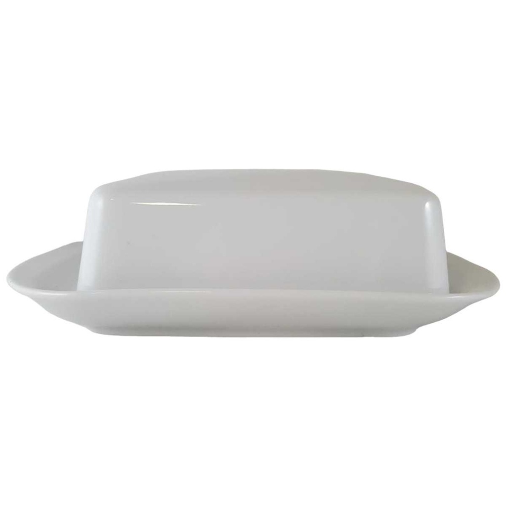 [45812023] Butterdose Arzberg Form 1382 Weiß gebraucht - gut