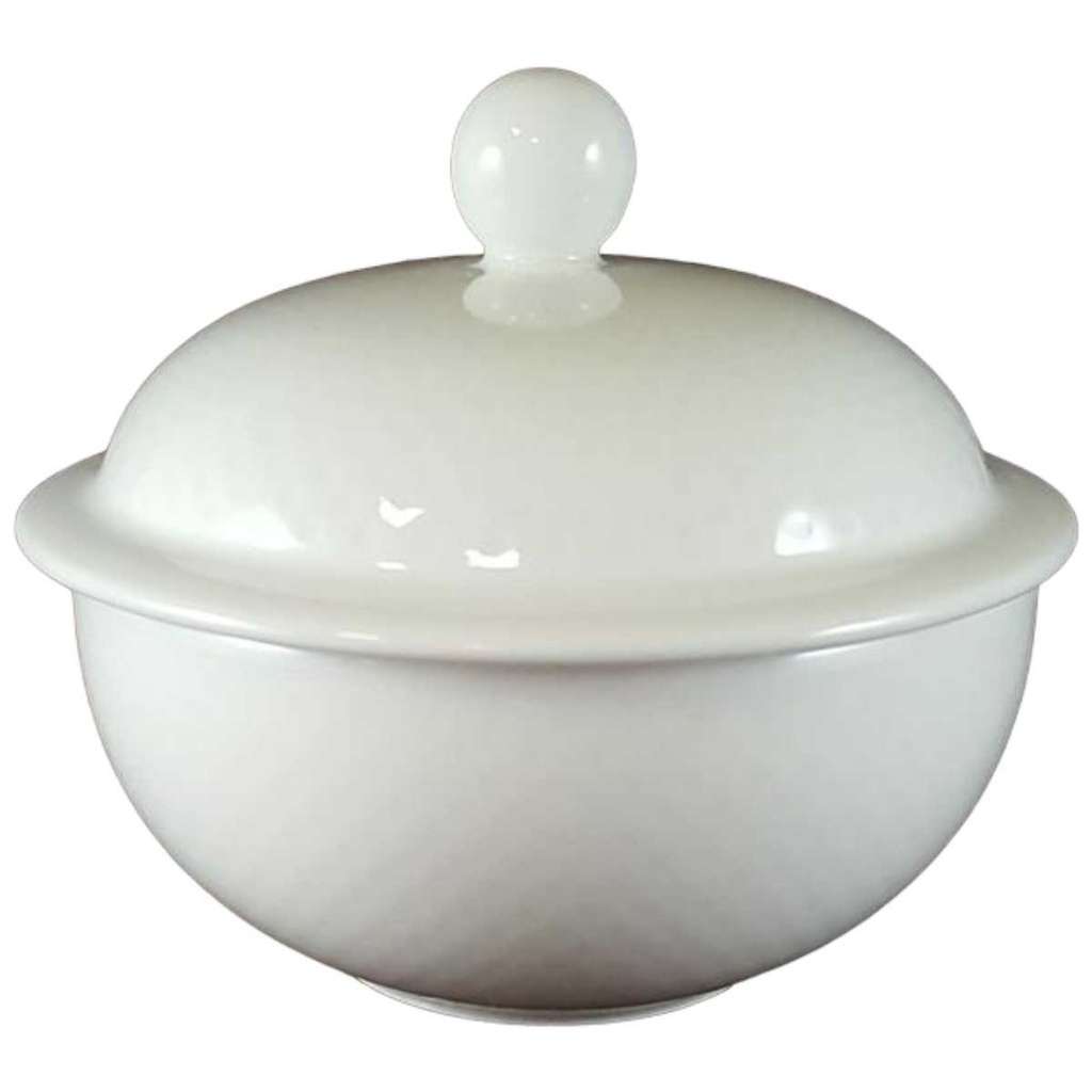[45812125] Zuckerdose Villeroy & Boch Luxembourg Weiß gebraucht - neuwertig