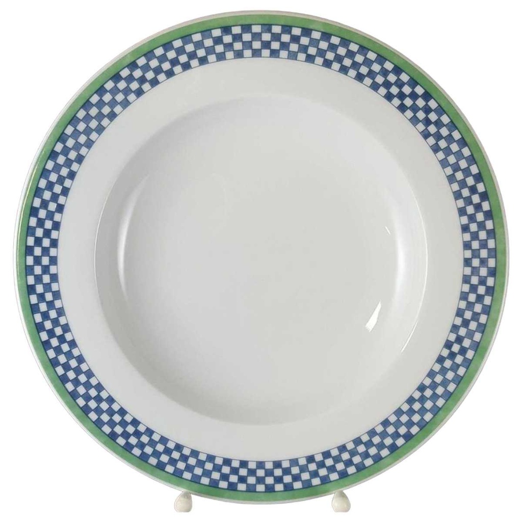 [45812157] Suppenteller 22,7 cm Villeroy & Boch Gallo Switch 3 Castell gebraucht - gut