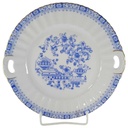 Kuchenplatte mit Henkeln Seltmann Weiden Dorothea China Blau gebraucht - gut