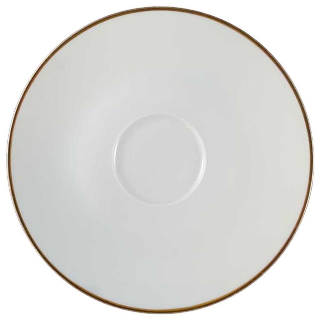 [45812203] Untertasse für Kaffee Goldrand 15,1 cm Arzberg Form 2200 2 mm