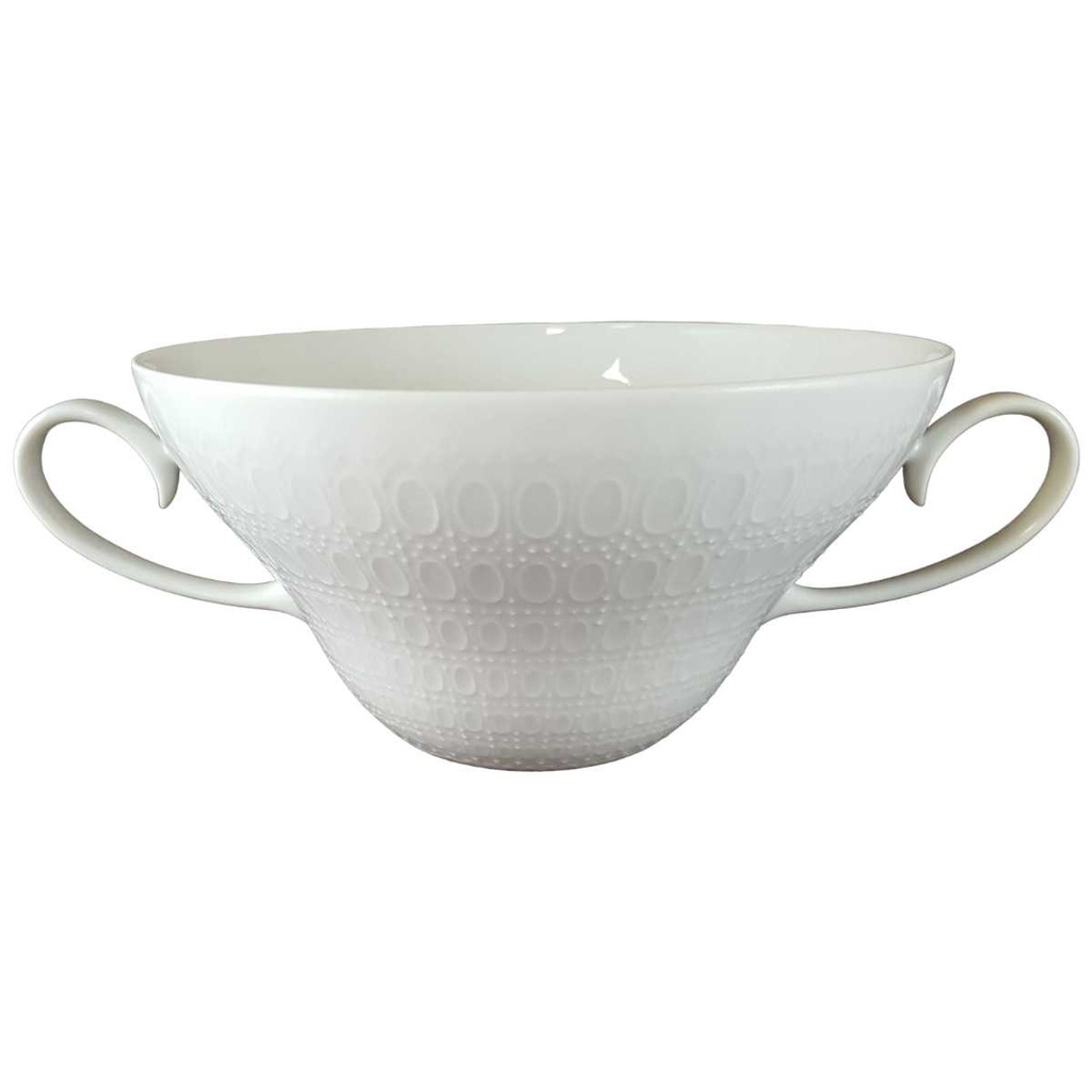 [45812226] Suppentasse Rosenthal Romanze in Weiß gebraucht - neuwertig