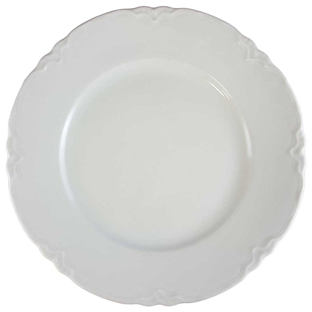 [4581223] Kuchenteller 19,6 cm Hutschenreuther Racine Weiß gebraucht - gut