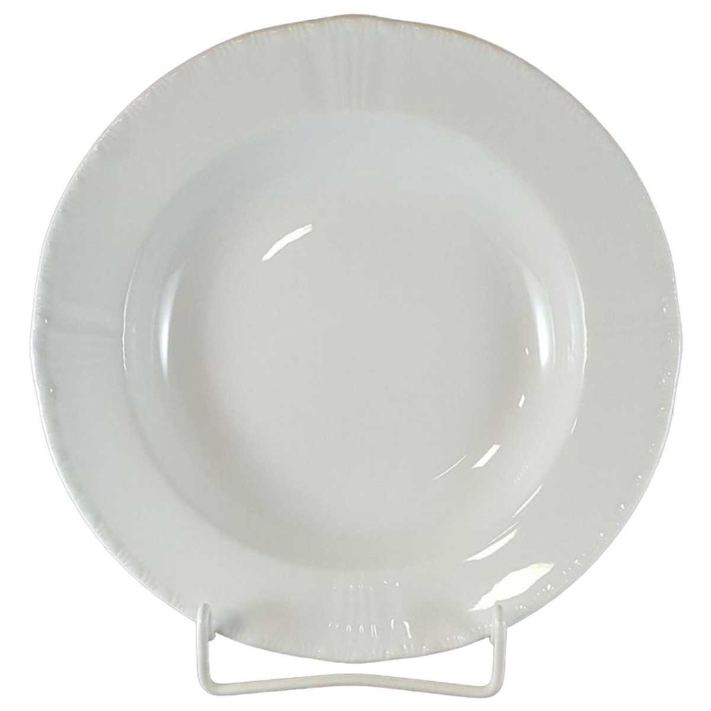 Suppenteller 23,8 cm Formano Windsor Weiß gebraucht - neuwertig