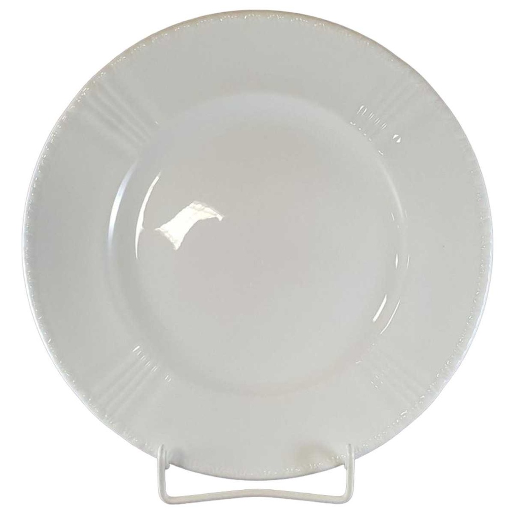 Speiseteller Essteller 27,6 cm Formano Windsor Weiß gebraucht - neuwertig