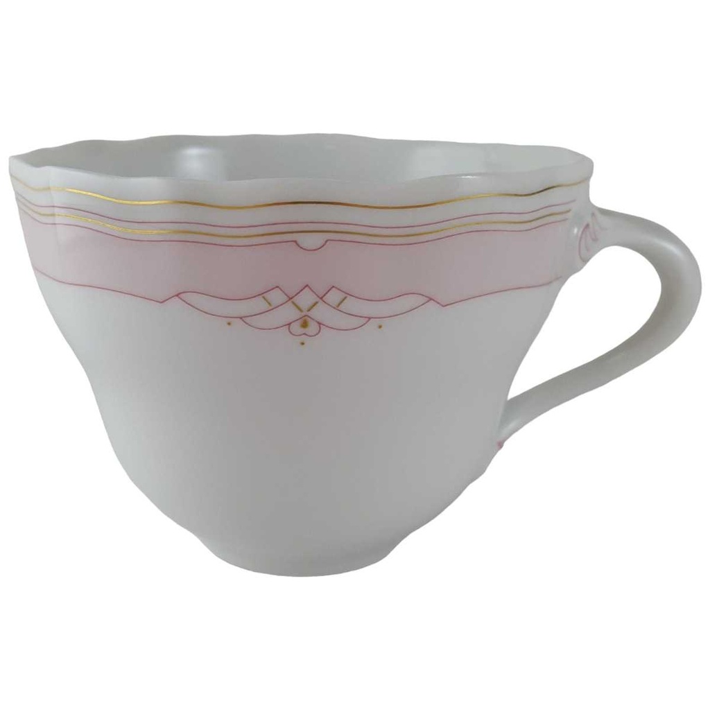 [45812319] Kaffeetasse Tasse Hutschenreuther Maria Theresia Windsor rosé gebraucht - sehr gut