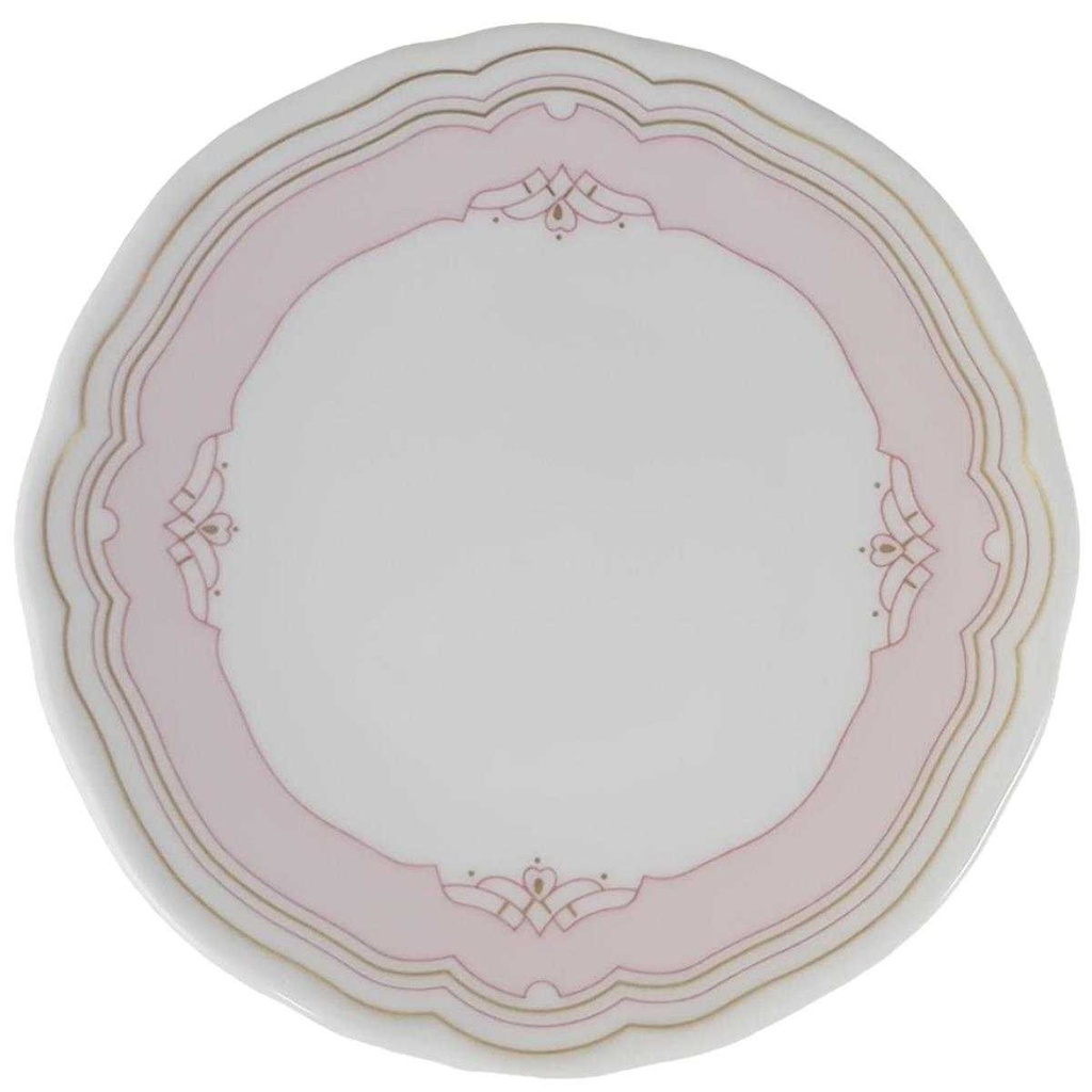 [45812331] Glasuntersetzer 10,4 cm Hutschenreuther Maria Theresia Windsor rosé gebraucht - sehr gut