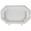 Speiseplatte klein 16,5x10,4 cm Rosenthal Maria Weiß gebraucht - sehr gut