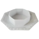 Butterdose Butterglocke ohne Deckel Rosenthal Maria Weiß gebraucht - neuwertig
