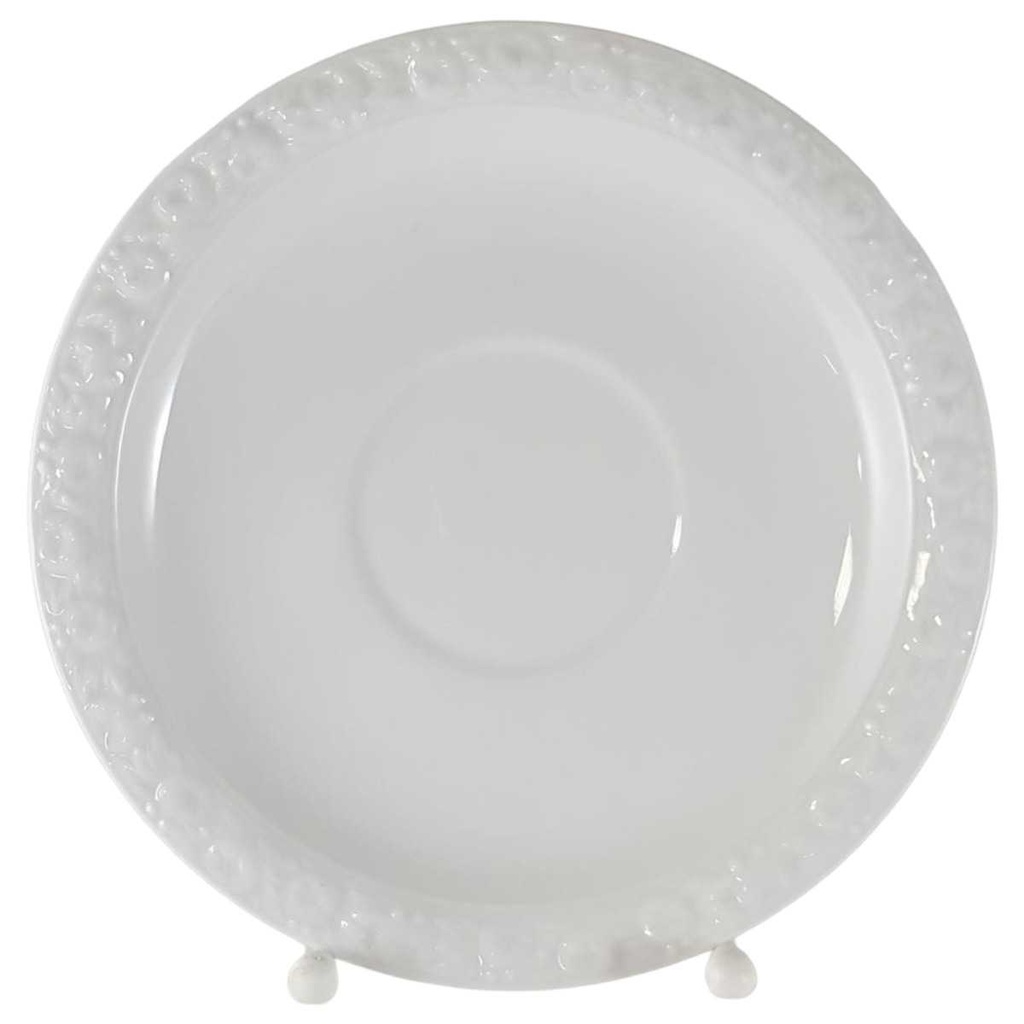 [45812357] Untertasse für Tee 16 cm Rosenthal Maria Weiß Classic Rose gebraucht - sehr gut
