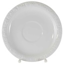 Untertasse für Tee 16,3 cm Rosenthal Maria Weiß Classic Rose gebraucht - sehr gut