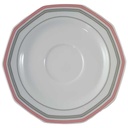 Untertasse für Kaffee 14 cm Winterling Marktleuthen Bunte Streifen gebraucht - sehr gut