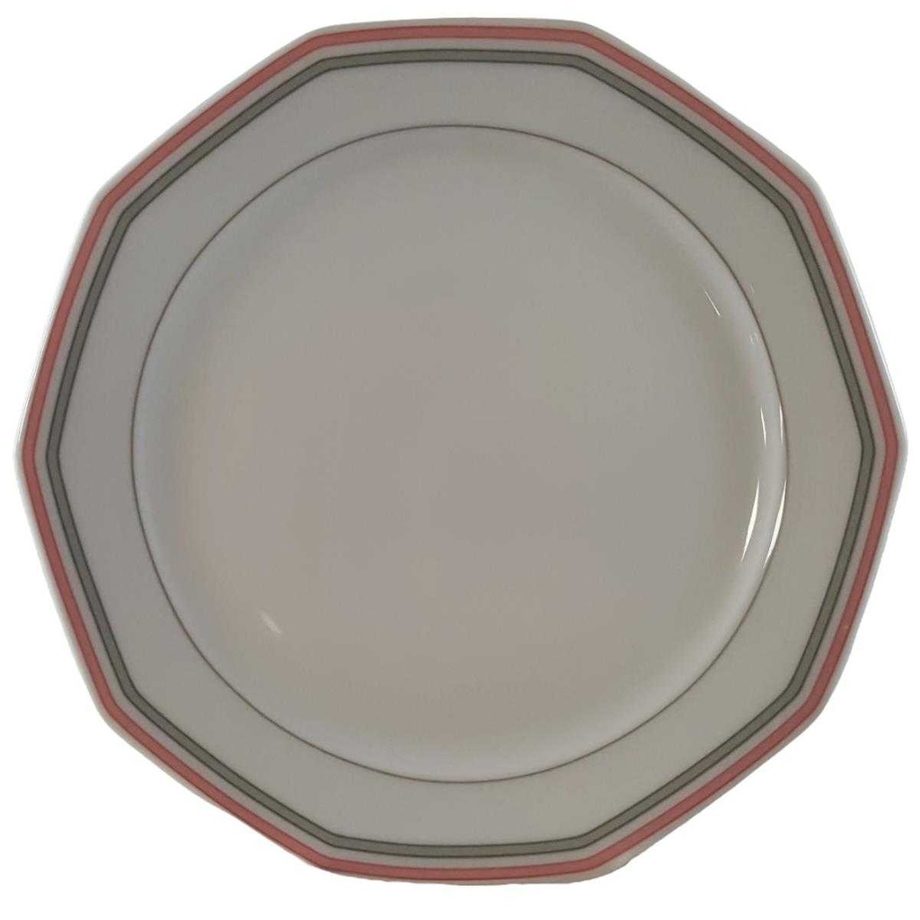 Kuchenteller Dessertteller Frühstücksteller 19,5 cm Winterling Marktleuthen Bunte Streifen