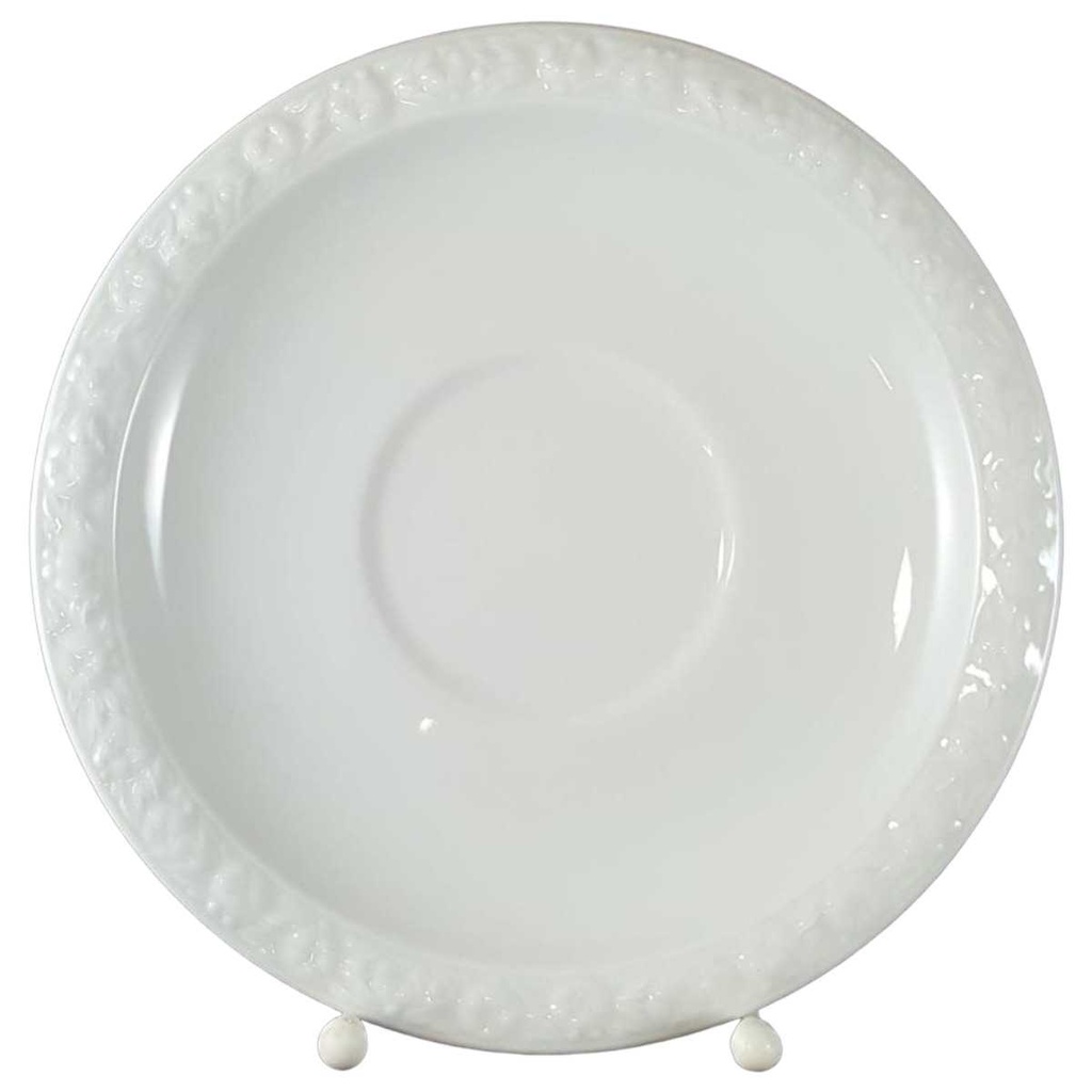 [45812386] Untertasse für Suppe 18 cm Rosenthal Maria Weiß II. Wahl gebraucht - sehr gut