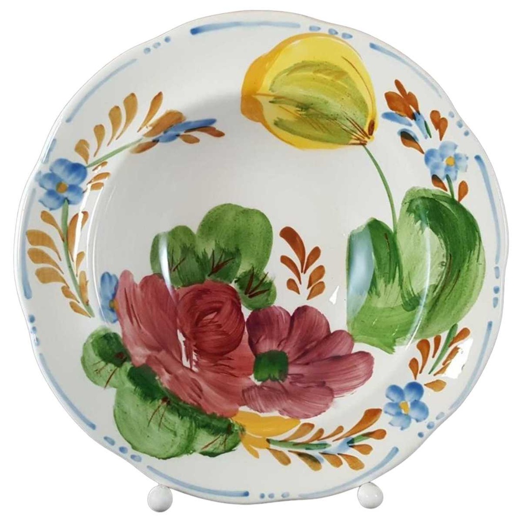 [45812432] Dessertschale 16,8 cm Simpsons Chanticleer Ware Belle Fiore gebraucht - sehr gut