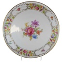 Tortenplatte Schumann Arzberg Form Dresden Dresdner Blume Empress gebraucht - sehr gut