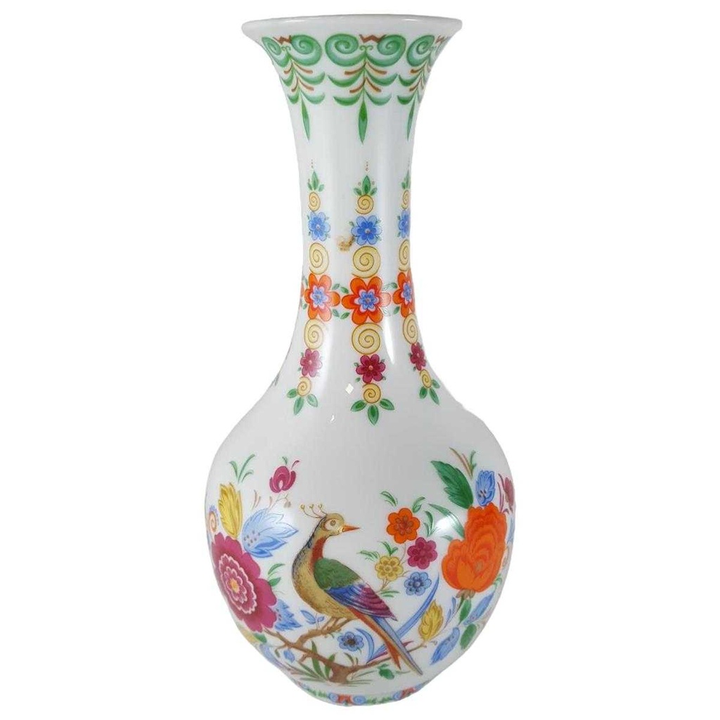 [45812453] Blumenvase 20 cm Lindner Porzellan Chinese flower gebraucht - sehr gut
