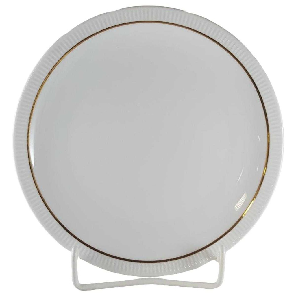 Kuchenteller Goldrand 20 cm Arzberg Form 2075 Secunda gebraucht - sehr gut
